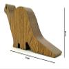 VAH New Dinosaur Design Small Non-Slip Wooden Door Stoppers - to Stop Or Jam The Doors view 3