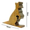 VAH New Kangaroo Design Small Non-Slip Wooden Door Stoppers - to Stop Or Jam The Doors view 2
