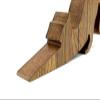 VAH New Cat Design Small Non-Slip Wooden Door Stoppers - to Stop Or Jam The Doors view 3
