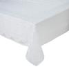 Chander Pure Cotton Design 6 Seater Center/Dinning Table Cover.(60x90,White) view 2