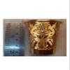 VARNI CREATION Holi Special Ladoo Gopal PICHAKARI(Length : Approx 10cm) with Small Container(Length : Approx 4.5cm) - Golden Color with 1 Free Diamond Specs view 2