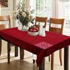 Chander Pure Cotton 6 Seater Dining Table Cover.(60x90,Maroon) view 3