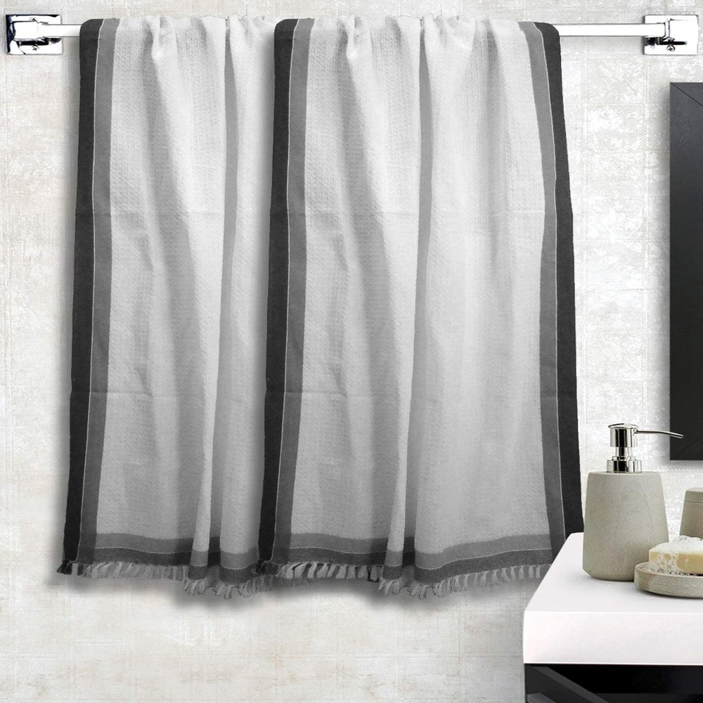 Athom Living Light Weight Cotton Premium Bath Towel 75x150 cm Multi16