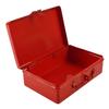 JAYCO Aluminum Empty Tool Storage Box (25 cm x 17 cm x 8 cm, Silver) (Red) view 4