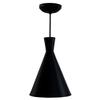 Vrct Black Cone Pendant Hanging Ceiling Light with Filament Bulb (No Bulbs Provided) view 1