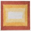 Saral Home Soft Cotton Anti Slip Bathmat Set of 2 (Orange, 40x60 cm) view 3