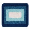 Saral Home Soft Cotton Anti Slip Bathmat Set of 2 (Turquoise, 40x60 cm) view 4