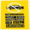 PAPER PLANE DESIGN Funny No Parking Sign A3 Size Unframed Vinyl Non Tearable view 1