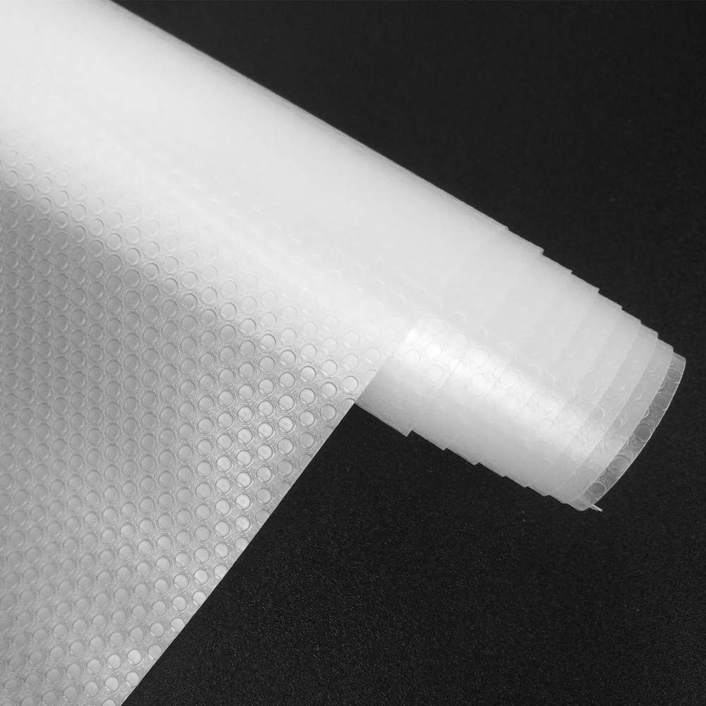 ElastPro EVA, Anti Slip Mat/Sheet for Fridge, Kitchen, Drawer, Shelf Liner (White, 45 cm X 1.5 m)