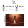 E-Retailer Waterproof PVC Wooden Design Fridge Mat/Drawer Mat Set (Size: 12X17 inch, Set Content: Set of 6) view 3