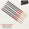 Kamal Wood Artist Quality Detail and Synthetic Script Liner Set of 7 for Artists in TAKLON, for Oil Painting, Modern Art, Nail Art, Ganapati Painting, Intricate Painting view 2