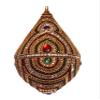 Kriwin Decorated Coconut Shagun Nariyal Packing Plastic Multi L- 18 cms W- 11 cms view 1