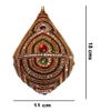 Kriwin Decorated Coconut Shagun Nariyal Packing Plastic Multi L- 18 cms W- 11 cms view 3