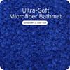 SARAL HOME EASY LIVING Saral Home Microfiber Anti-Skid Rectangular Bath Mat Pack Of 2 (Blue, 40X60 Cm) view 4