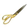 IVAAN Carbon Steel Tailoring Single Scissor with Brass Finish Handle (8 Inches) view 3