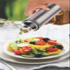 Crystal Stainless Steel Oil Pourer/Dispenser | 1 Litre | Leak Proof | Anti Drip design | Silver view 3