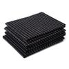 Encasa XO Kitchen Cloth for Cooking | Cotton Hand Towel for Drying Dishes | 70x45 cm Tea Towels | Highly Absorbent for Cleaning & Quick Drying of Plates & Glasses | Butcher Black (Set of 4 Pieces) view 1
