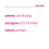 PartyStuff Holi Theme Props - Holi Speech Bubbles (16 Cards) view 3