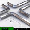 Wulf L-Shape Metric Ball Point Hex Key Set (Set of 9) | Heavy Duty Chrome Vanadium Steel Allen Wrench Set | Precision Hand Tool for Home Repair, Bicycle, DIY & Professional Maintenance view 4