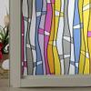 KREEPO Privacy Window Film Printed Pink Flower Window Frosting Film Window Sticker Frosted Vinyl Sheets for Front Door/Bathroom/Sidelight/Small Windows, 24''x48'' view 3