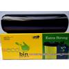 Eco bin Dustbin Bags Biodegradable For Kitchen, Office, Medium Size (Black, 43cmx48cm, 180 Bag)(Garbage Bags/Trash bags) view 1