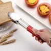 THW 9 Inch Stainless Steel Utility Tongs with Red Vinyl Coated Handle- Heavy Duty Long Kitchen Tongs for Barbecue Grilling Cooking Roasting Serving Buffet Salad Ice Oven, Pack of 2 Pieces view 4