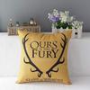 AEROHAVEN Premium Cotton Game of Thrones Designer Decorative Throw Pillow/Cushion Covers Set of 4 - (Multi, 16 inch x 16 inch) view 4