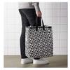 IKEA Polypropylene 10 Kg Bag For Laundry And Groceries (Black And White), 25 Centimeters, 47 Centimeters view 3