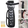 ZIGLY Wall Mounted Alloy Steel Bicycle Display Hanger Hook (Black) view 3