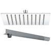 season 8X8 Inch Shower With 15 inch Arm Stainless Steel Overhead Shower (Combo Set) view 4