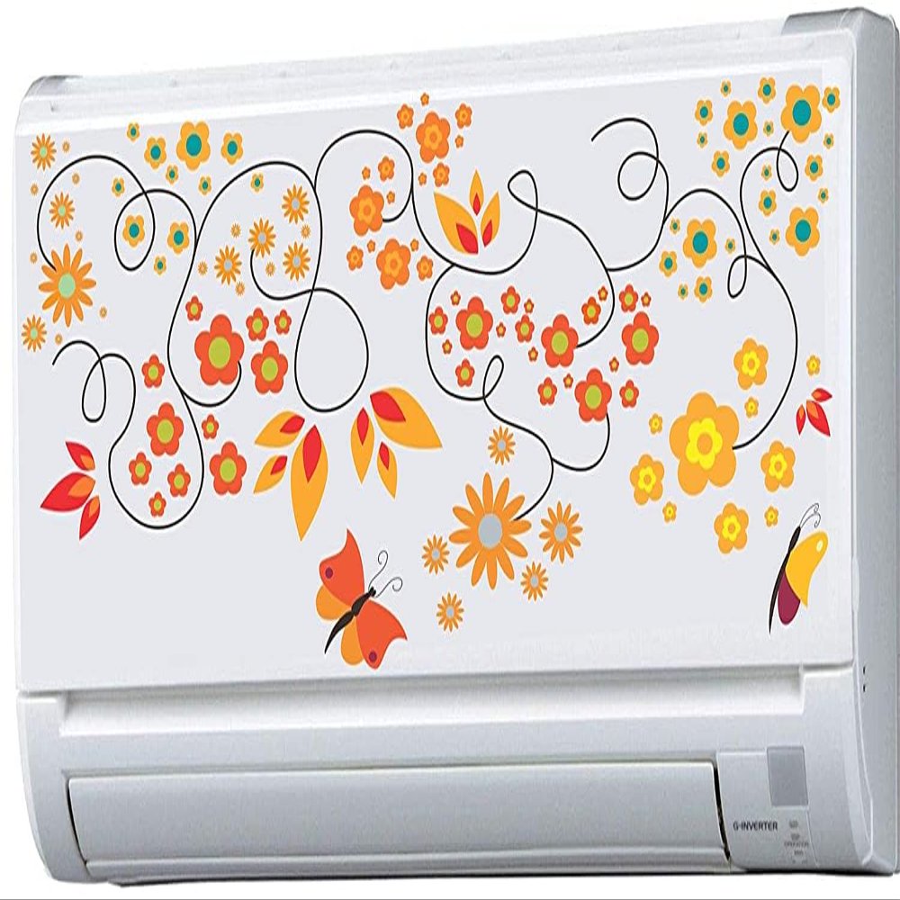 DreamKraft DreamKraft Decorative AC Air Conditioner Sticker (91 cm x 27 cm)