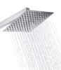 Square 8X8 Inch Shower With 12 inch Arm Stainless Steel Rain Shower (Combo Set) view 2