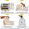 Crazy Sutra Easyship Sticky Labels (A4 Size Sheet with 4 Pre-Cut Labels Per Sheet) - to Print Order Labels & Invoices (4 Label in 1 Sheets) 10 Sheets view 3