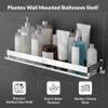 Plantex Stainless Steel Bathroom Shelf Rack/Bathroom Organizer/Wall Shelf for Bathroom Accessories Set/Kitchen Stand/Kitchen Shelves & Racks-(Chrome 18x5 Inches) view 3
