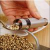 S R EXCLUSIVE Kitchen Mini Pepper Grinder Crusher Mill Stainless Steel Hand Thumb Press Set Machine with Stylish Design for Grinding Salt and Black Pepper view 4