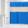 Yellow Weaves Waterproof Printed Polyester Shower Curtain (Multicolour; 175 X 180 cm) -8 Hooks view 1