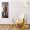 Tamatina Rajasthani Canvas Painting|The Great Maharana Pratap |Size-13X9 Inches.g567 view 2