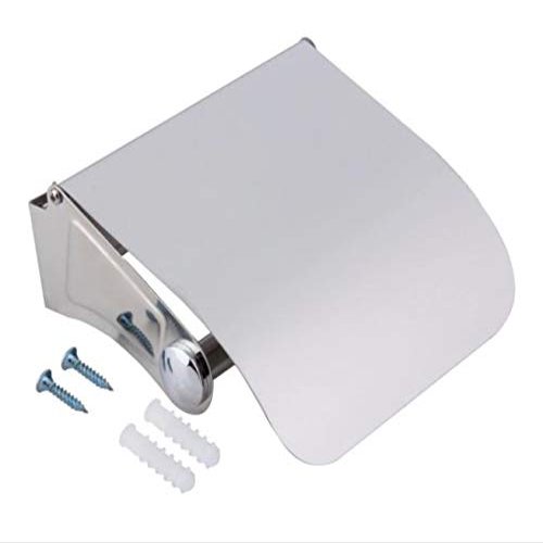 Superior Anti Rrust Stainless Steel Toilet Paper Holder with Easy Refill Feature, Standard, Silver