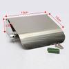Easy Install Anti Rrust Stainless Steel Tissue Paper Holder with Easy Refill Feature, Standard, Silver view 3