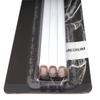 Posh Medium Charcoal Art Drawing Pencils Set, Sketching Pencils for Dark or Tinted Paper - 3 Pcs, White view 3