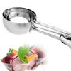 SEASPIRIT Stainless Steel Ice Cream Scoop Multi Use Food Spoon (Silver) view 2
