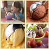 SEASPIRIT Stainless Steel Ice Cream Scoop Multi Use Food Spoon (Silver) view 4
