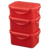 Ikea Fullastad Lunch Box (Red) Set of 3 view 1