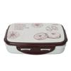 JAYPEE Ecosteel Sr Pista Brown 650 ml Stainless Steel Insulated Lunch Box for School Snacks Box Office|Spoon| Airtight | Leakproof Tiffin Box for Kids | Food Grade | BPA Free view 1