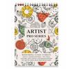 Paper Plane design Spiral Bound Artists Sketch Drawing Book, A4 Size, 75 Pages, 160 GSM view 1