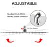Classic 4x4 Inch Shower With 18 inch Arm Stainless Steel Rain Shower (Combo Set) view 2