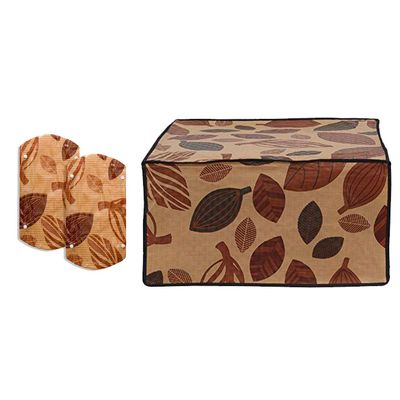 Stylista Microwave Oven Cover for Samsung 32 L Convection MC32K7055QT (Free Fridge/Oven/Wardrobe Handle Cover)