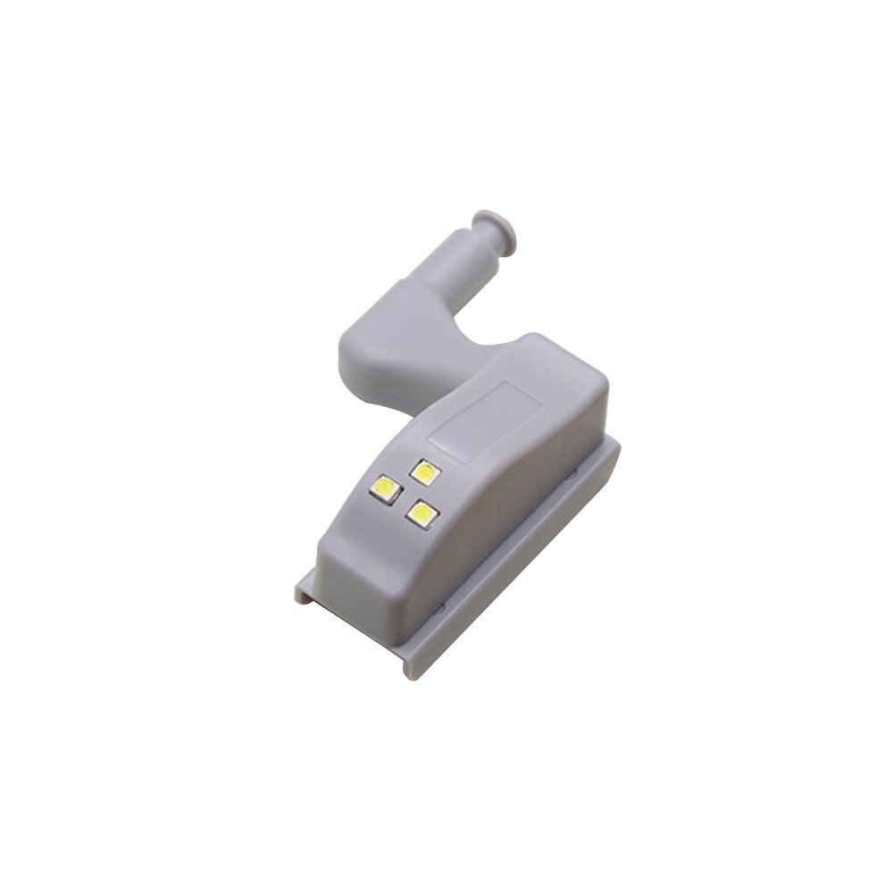 Decdeal Universal Cabinet Hinge LED Sensor Light for Kitchen Living Room Bedroom Cupboard Closet Wardrobe Lamp