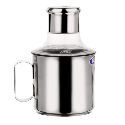 MARU 750ml Stainless Steel Oil Dispenser For Kitchen, Durable Oil Container With Handle, Leak-Proof Oil Can, Ideal cooking oil Bottle for daily use