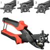 ZESI Heavy Duty Revolving Leather Belt Punching Machine (Multicolour) view 2